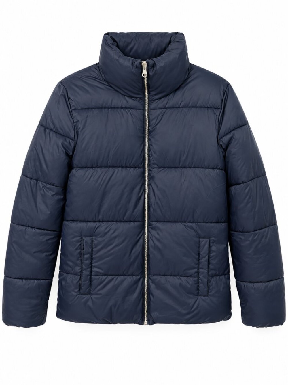 Old Navy Navy Blue Puffer Jacket • Women's Medium • Like New